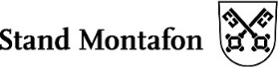 Stand Montafon
